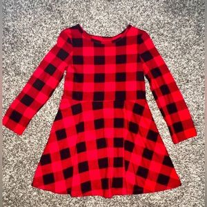Cat & Jack Plaid Dress 4T